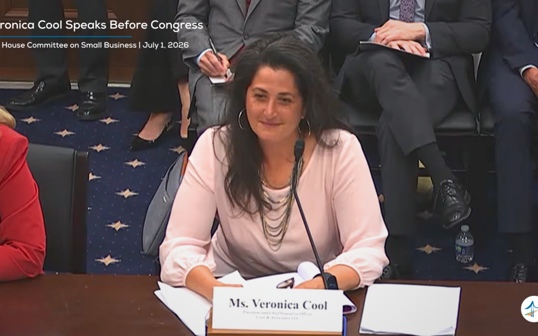 Founder Veronica Cool Testifies Before U.S. House Committee on Small Business During America’s 250th Anniversary Celebration
